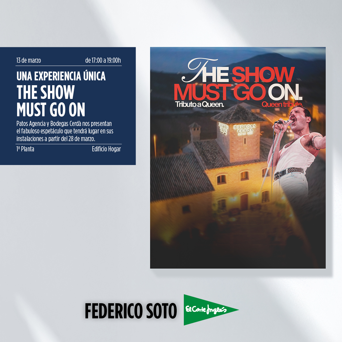 Presentación de la Experiencia "The Show Must Go On"